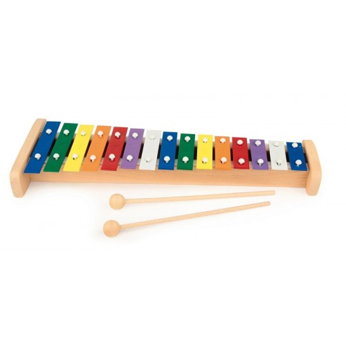Xilofon colorat cu 15 note egmont toys